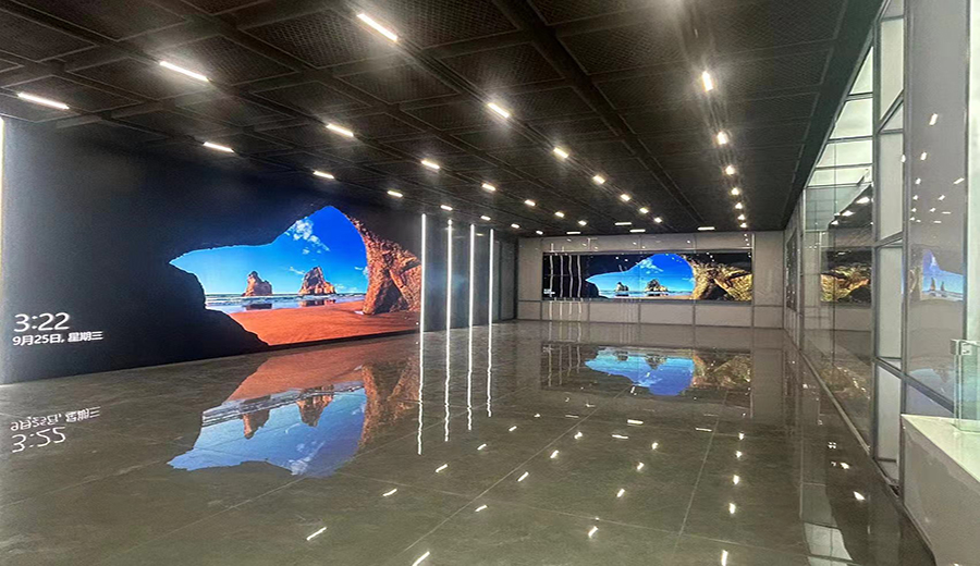 展廳內(nèi)LED屏是展廳生命力的最好展現(xiàn)！